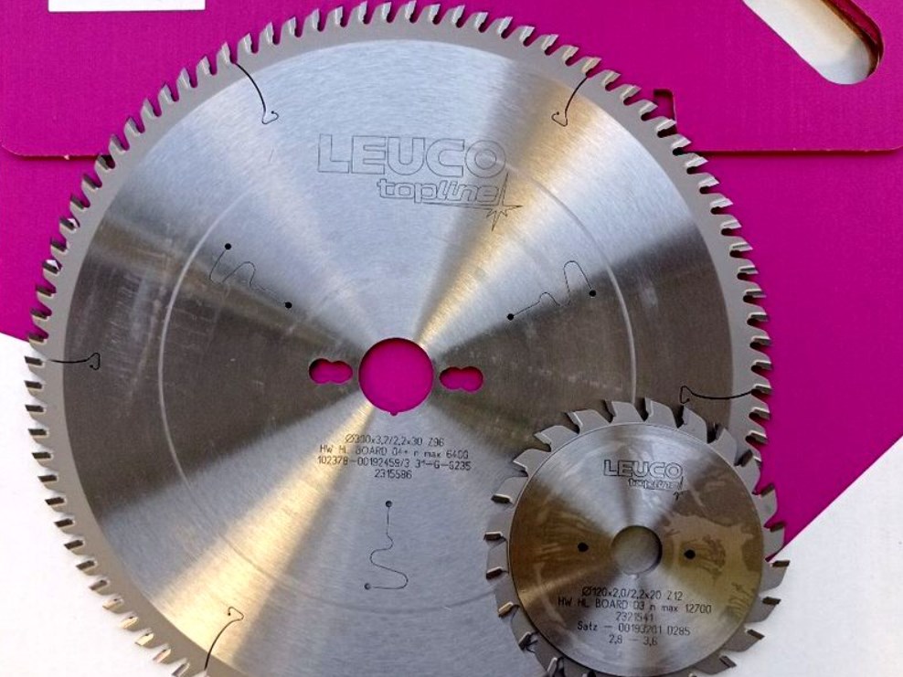 Пила дисковая с твердосплавными напайками для форматно-раскроечных станков (Leuco Proline) ПЕРУН Станки для заклепки тормозных колодок